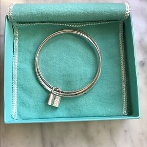 Tiffany & Co. Three Rows with Lock Bangle